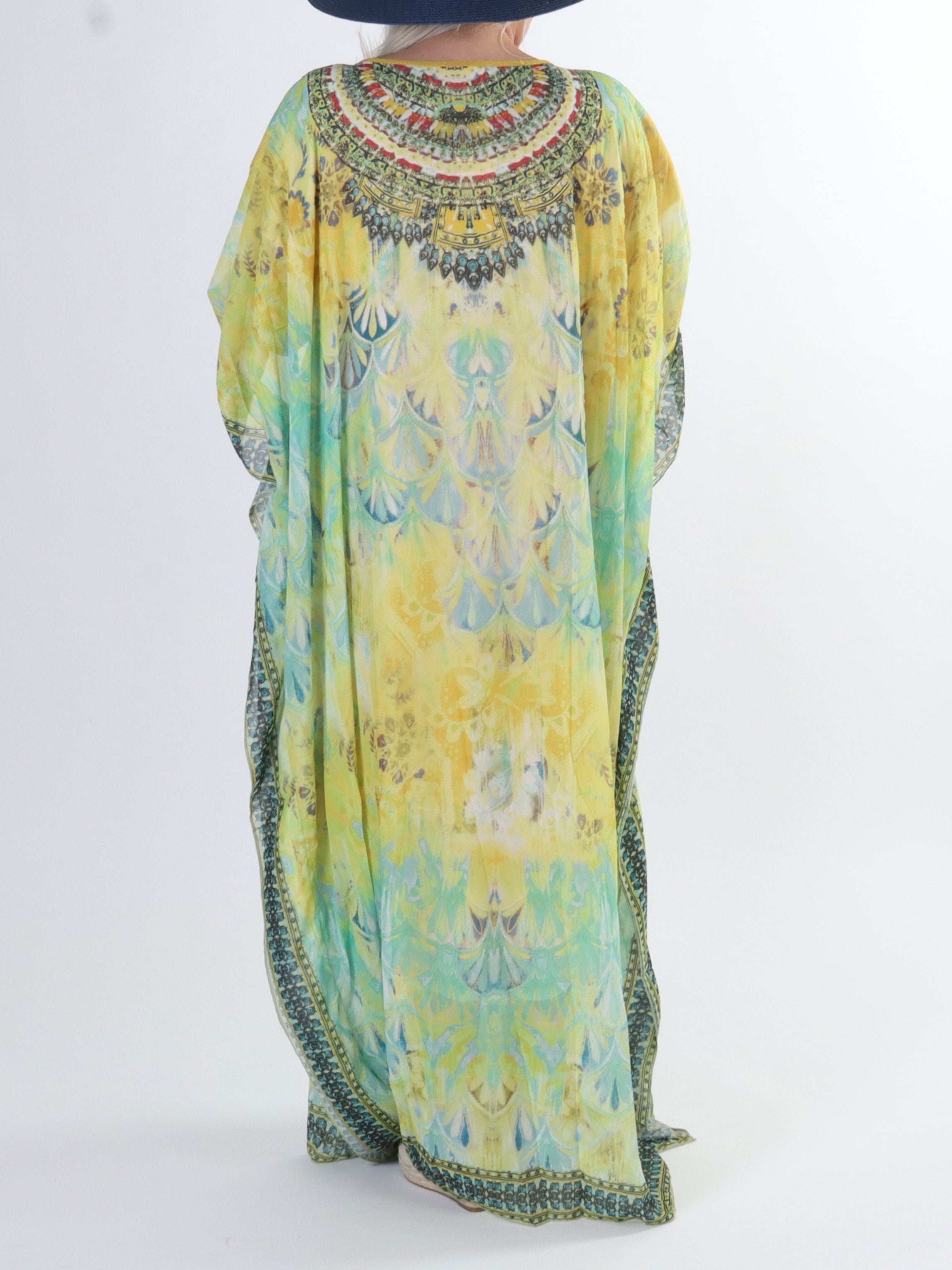 Sasha - Lang plus size tunika med similisten